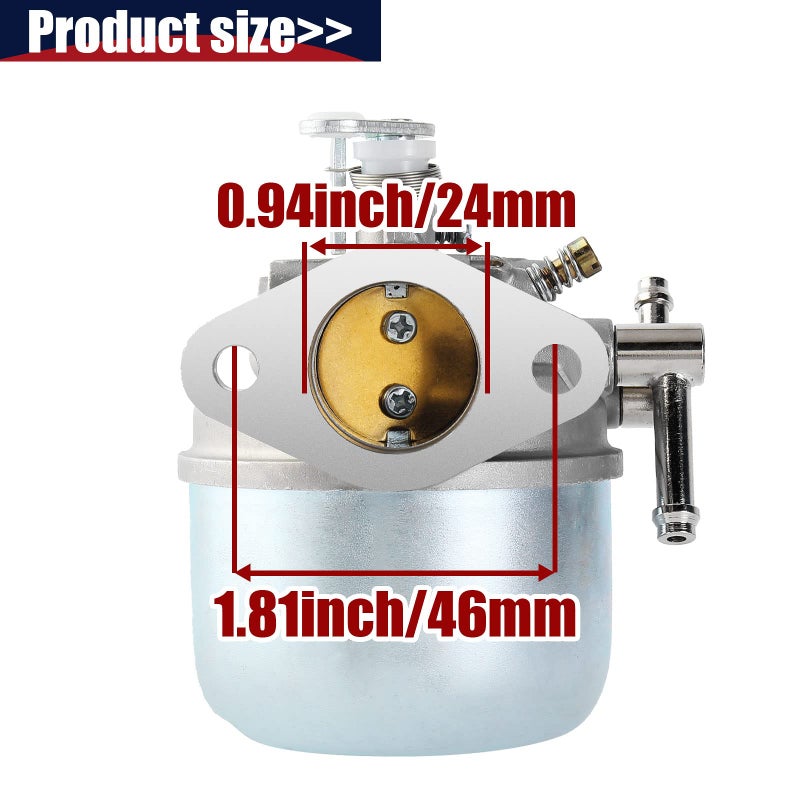 QAZAKY Carburetor Compatible with Club Car DS Golf Cart Kawasaki 341cc Gas Side Valve Engine 1012508 1014541 520-182 SO6103010 17551 Carb 1984-1991 - Image 2